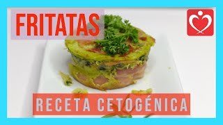 Fritata y Salmon Receta Cetogenica  Keto [upl. by Urbannai246]