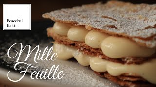 Mille Feuille Classic French Pastry [upl. by Silin]