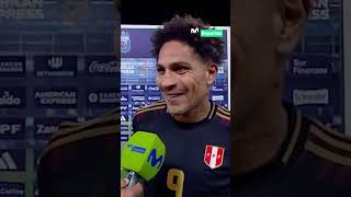 ARGENTINA 10 PERÚ LA PALABRA DE PAOLO GUERRERO A RAS DE CANCHA  CLASIFICATORIAS 2026 🇵🇪⚽🇨🇱 [upl. by Conover568]