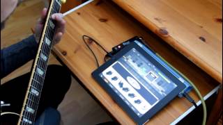 iRig HD  JamUp XT  iPad [upl. by Etka]