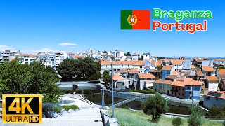 Walking tour Braganza Portugal en verano 2023 4K UHD [upl. by Birchard445]