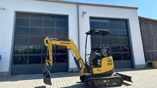 Yanmar VIO17 Minibagger [upl. by Smallman]