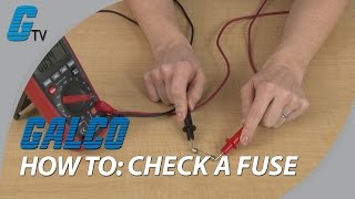 How to Check a Fuse by Testing it with a Multimeter [upl. by Victor938]