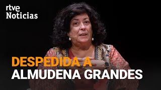 AMIGOS y FAMILIARES despiden a la escritora ALMUDENA GRANDES  RTVE [upl. by Appolonia]