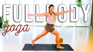 FULL BODY YOGA  30 min Beginner Total Body Stretch Routine for Energy amp Fcous [upl. by Enneiviv]