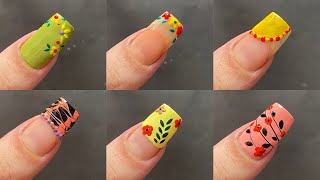 Diseños de uñas uñas tendencia 2024 uñas decoradas [upl. by Mines]