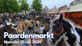 Paardenmarkt Heenvliet 20 mei [upl. by Nnayllehs]