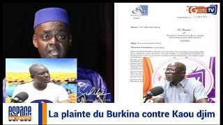 urgent  La plainte du Burkina contre Issa Kaou Djim [upl. by Dre]