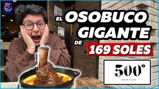 PROBAMOS EL FAMOSO OSOBUCO GIGANTE DE 169 SOLES  Ariana Bolo Arce [upl. by Lateh151]