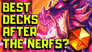 Best Hearthstone Decks After The Kazakusan Nerfs [upl. by Wynn243]