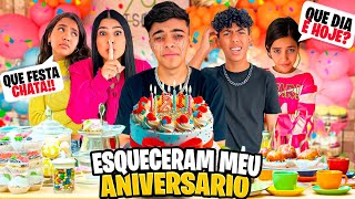 TODOS ESQUECERAM MEU ANIVERSÁRIO E ME FIZERAM CHORAR eu não acredito nisso😢 [upl. by Guibert993]