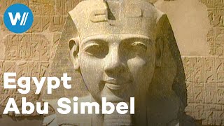 The RockCut Temples of Abu Simbel Egypt  Treasures of the World [upl. by Dekow]