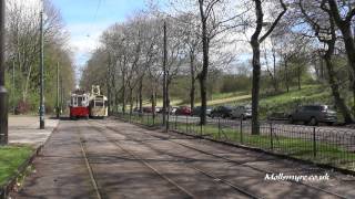 Heaton Park Tramway Mini Blackpool Day 26 April 2015 [upl. by Killam]