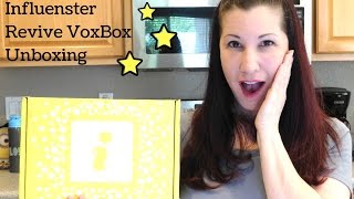 Revive VoxBox Unboxing from Influenster [upl. by Anoniw]