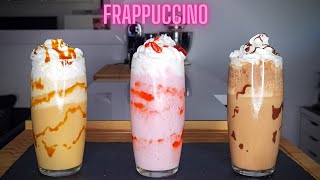 FRAPPUCCINO STARBUCKS  CARAMEL  FRAISE  MOCHA [upl. by Immas]