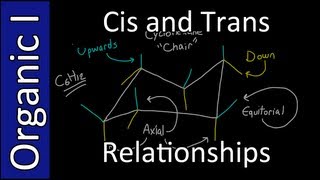 Cis and Trans Substituent Relationships  Organic Chemistry I [upl. by Aniehs]