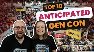 Top 10 Anticipated Games  Gen Con 2024 [upl. by Neale26]