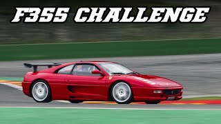 Ferrari F355 challenge  one of the best sounding Ferrari V8s [upl. by Eicirtap]