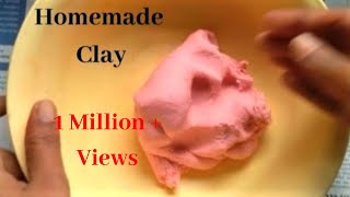 How to Make Clay at Home Homemade Clay  Craft Clay [upl. by Rucker]