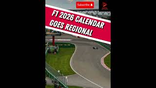 BIG CHANGES to 2026 F1 Calendar formula1 f1 [upl. by Iaht130]