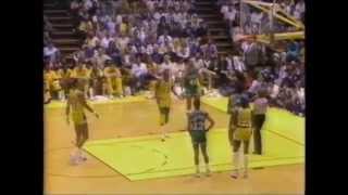 Kareem AbdulJabbar 34Pts8Rbs9Asts1Blk 1986 WCSF Gm 5 [upl. by Airtened]