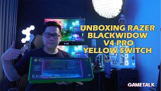 Unboxing Keyboard Gaming Razer BlackWidow V4 pro Yellow Switch [upl. by Ennayram]