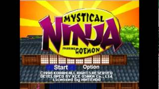 Mystical Ninja Starring Goemon OST 08  Oedo Town  First Start [upl. by Isaiah]