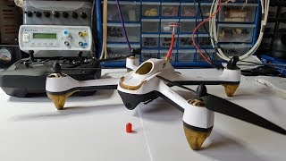 Hubsan H501S Crash and Antenna Mod [upl. by Lamonica]