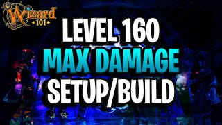 Wizard101 MAX DAMAGE SETUP FOR EVERY SCHOOL [upl. by Chiaki]