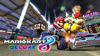 3DS Wuhu Town  Mario Kart 8 Deluxe Music [upl. by Adur]