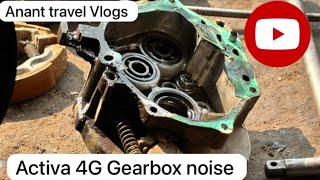 Activa 4G Gearbox bearing change Activa Gearbox noise problemviralvideo action scooty honda [upl. by Sikes519]