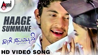 Haage Summane Title Track  HD Video Song  Kiran  Suhasi  Preetham Gubbi  Jayant Kaikini [upl. by Paff588]