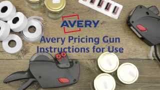 Avery Pricing Gun Instructions [upl. by Vareck]