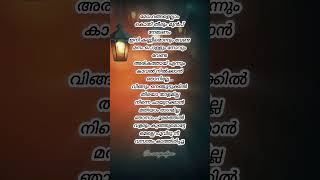 ഇനി കണ്ണീരൊന്നും വേണ്ട✨athiranaattuthottilmalayalamsonglyricsfatherloveorunarupushpam [upl. by Nagn]