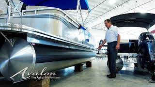 2018 Pontoon Boat WRAPS amp BUMPER GUARDS  New Features for Added Protection  Avalon Luxury Pontoons [upl. by Sillsby]