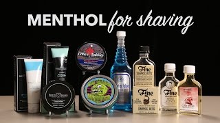 Menthol amp Mentholated Shaving Products  Stray Whisker TV [upl. by Elicul]