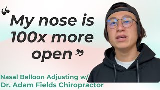 TMJ amp Nasal Breathing Help  LOVE THIS GUYS RESPONSE after Cranial Adjusting w Dr Fields [upl. by Candida]