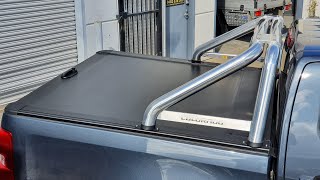 Holden Colorado RG with Tub Liner Roller Cover Installation Guide Video [upl. by Ycrep967]