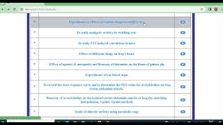 Experiment 8 Effect of drugs on rabbit eye [upl. by Drannel]