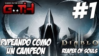 RoS 1 Pvpeando como un campeon Diablo 3 en Español  GOTH [upl. by Anwahsiek]