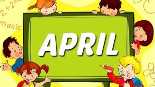 How To Pronounce APRIL  अप्रैल  Pronunciation In HINDI  Months Of The Year  HD  Lehren Kids [upl. by Amaty]