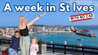 ST IVES FAMILY HOILDAY VLOG CORNWALL things to do in St Ives and surrounding areas with kids 🩵💛🩷 [upl. by Weidner]