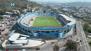 Estadio Nacional CHELATO UCLES tomas areas [upl. by Naivad]