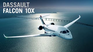 A First Look at Dassault’s Falcon 10X UltraLongRange Business Jet – AIN [upl. by Aprile]