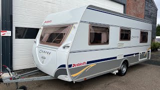 Dethleffs Camper 510 DB Caravan  mover  voortent  luifel [upl. by Sirovart760]