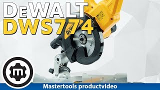 DeWALT DWS774 Afkortzaag productvideo [upl. by Adore141]