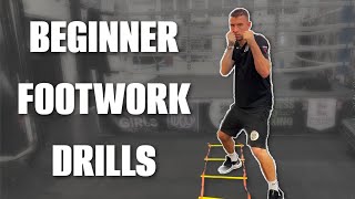 6 Boxing Footwork Drills For Beginners  Learn To Box At Home [upl. by Atinaj]