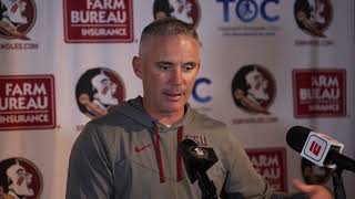 Mike Norvell Miami Post Game Press Conference  FSU Football [upl. by Il186]