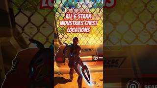 Guide All Stark Industries Chest Locations in Fortnite Chapter 5 Season 4 New Iron Man Mythic Update [upl. by Eirrak836]