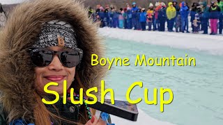 Slush cup Boyne Mountain [upl. by Otnicaj]